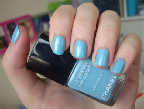 chanel coco blue nail|Chanel nail polish colors.